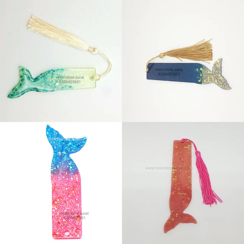 Mermaid Tail Bookmark Mould